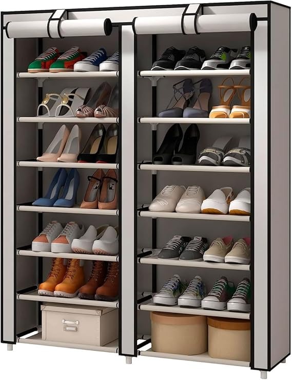 Zapatero Closet Doble Tela 7 niveles